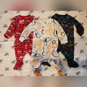 (Bundle of 6) 3-6 Month Footed Sleep N Play